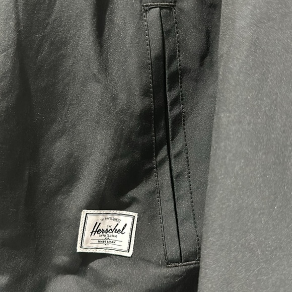 Herschel bomber style black jacket - Picture 3 of 3